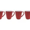 Bo-Camp Two-Tone Set Van 4 Melamine L Mokken - Red
