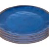 Bo-Camp Halo Set Van 4 Melamine Ontbijtborden - Blue