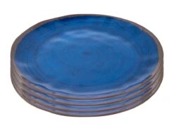 Bo-Camp Halo Set Van 4 Melamine Ontbijtborden - Blue