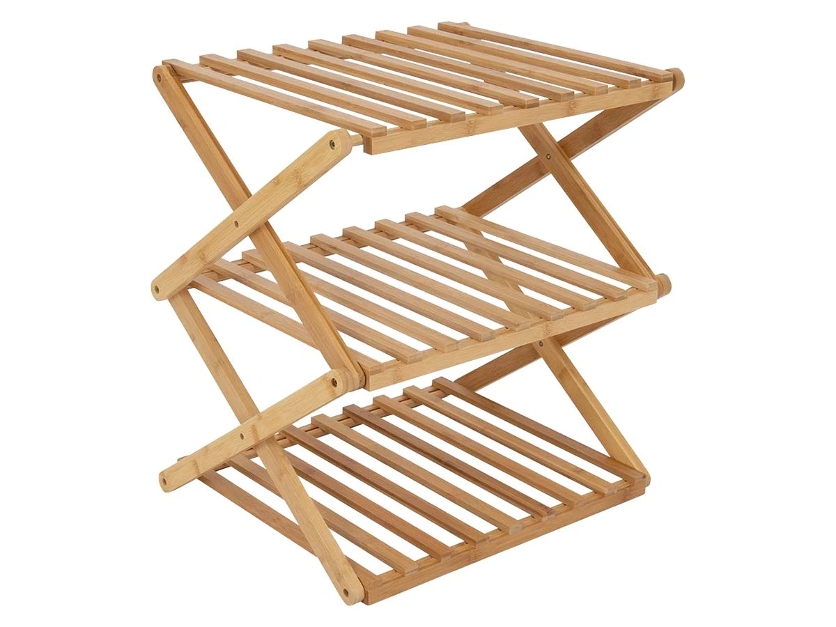 Bo-Camp Urban Outdoor Fitzroy 50 X 40 Cm Bamboe Legkast 3 Bo-Camp Urban Outdoor Fitzroy 50 X 40 Cm Bamboe Legkast