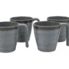 Bo-Camp Halo M Set Van 4 Mokken - Grey