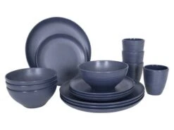 Bo-Camp Industrial Orville 16-delig Serviesset - Blue