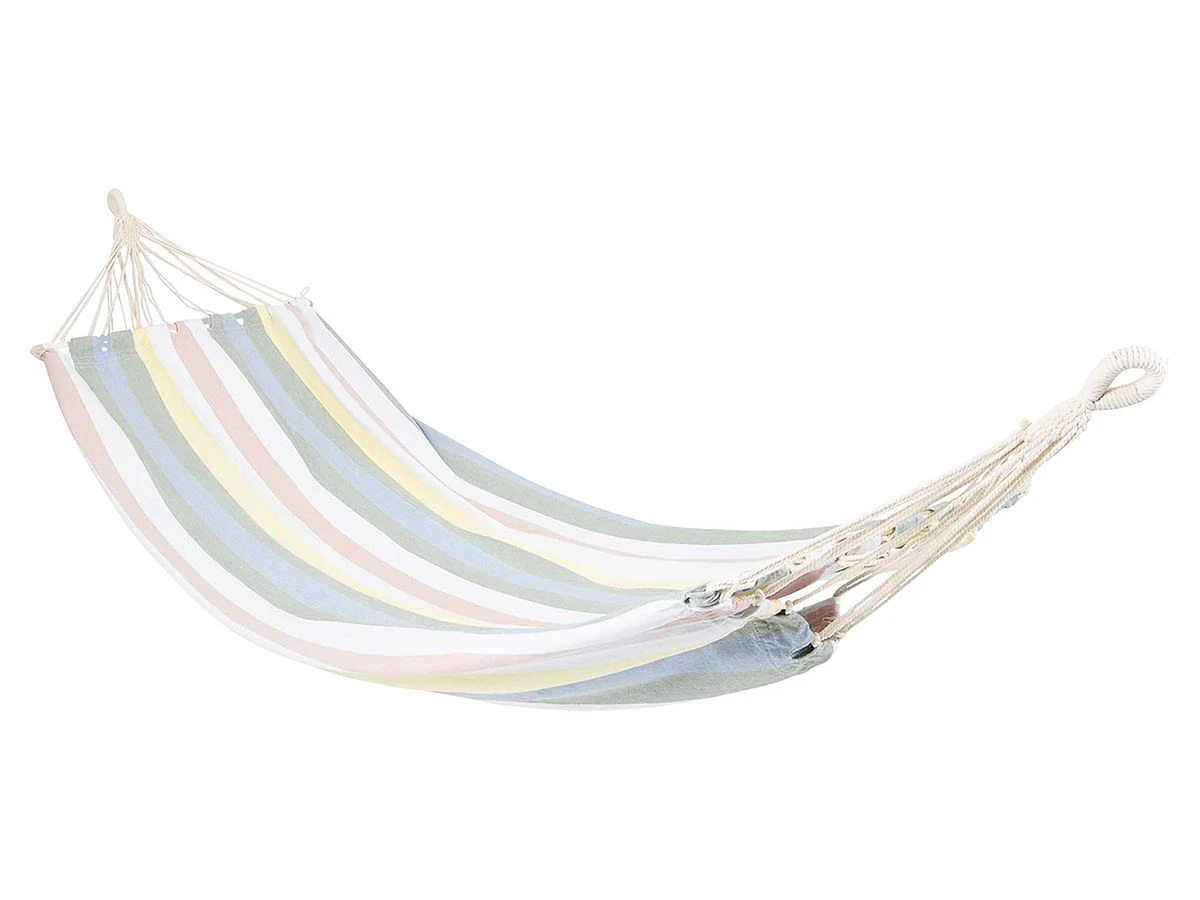 Bo-Camp Pastel Auvillar L Hangmat Met Spreidstok 2 Bo-Camp Pastel Auvillar L Hangmat Met Spreidstok