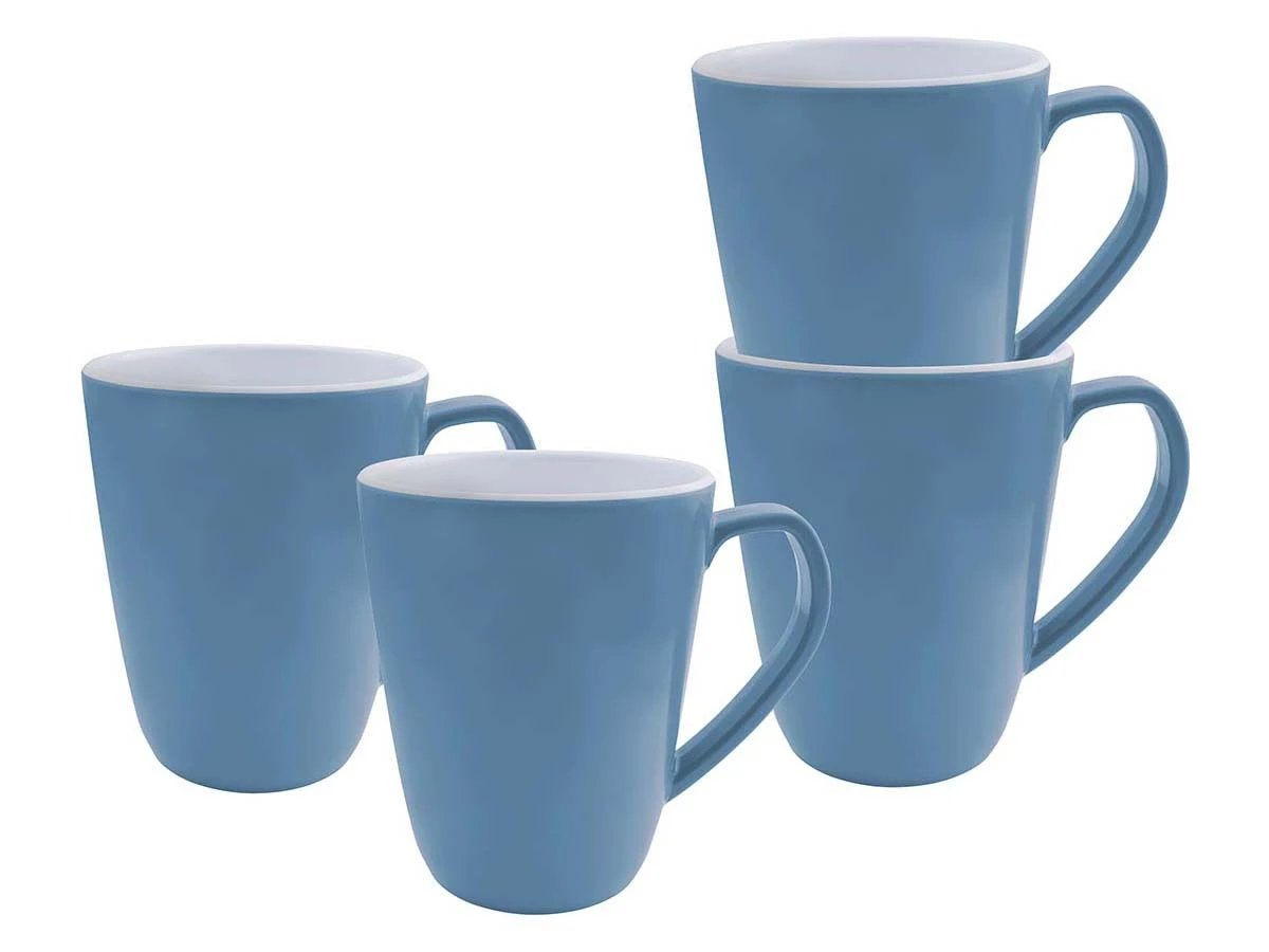 Bo-Camp Two-Tone L Set Van 4 Mokken - Blue 3 Bo-Camp Two-Tone L Set Van 4 Mokken - Blue