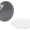 Bo-Camp Two-Tone Set Van 4 Dinerborden - Grey