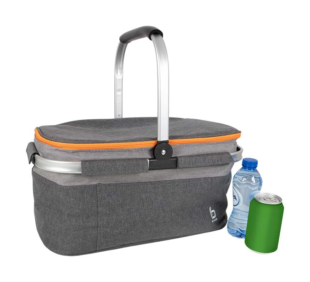 Bo-Camp 26 Liter Grijze Koelmand 4 Bo-Camp 26 Liter Grijze Koelmand - Afbeelding 2