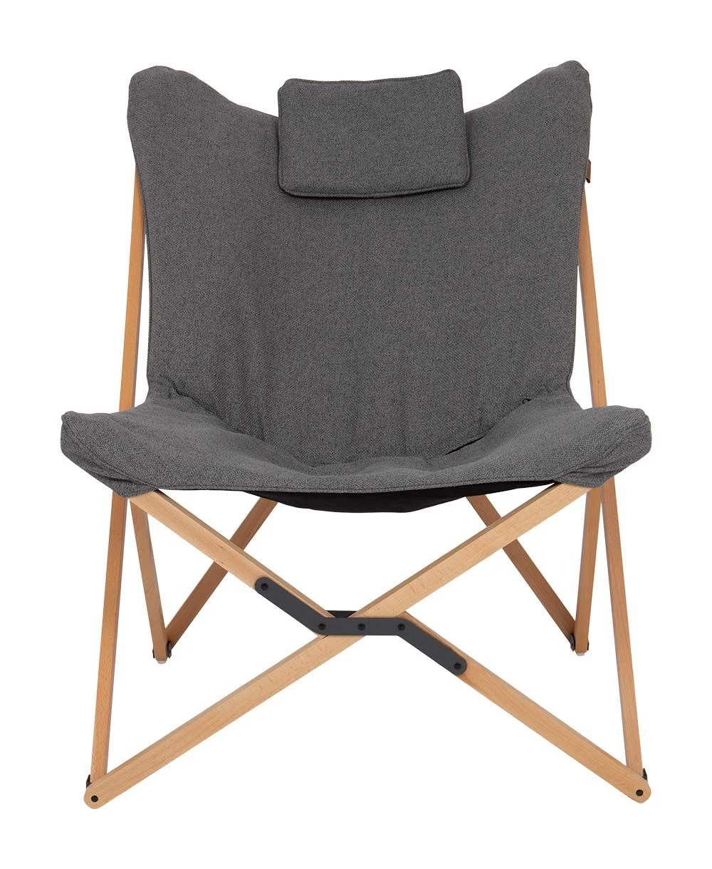 Bo-Camp Urban Outdoor Wembley L Nika Vouwstoel - Grey 4 Bo-Camp Urban Outdoor Wembley L Nika Vouwstoel - Grey - Afbeelding 2