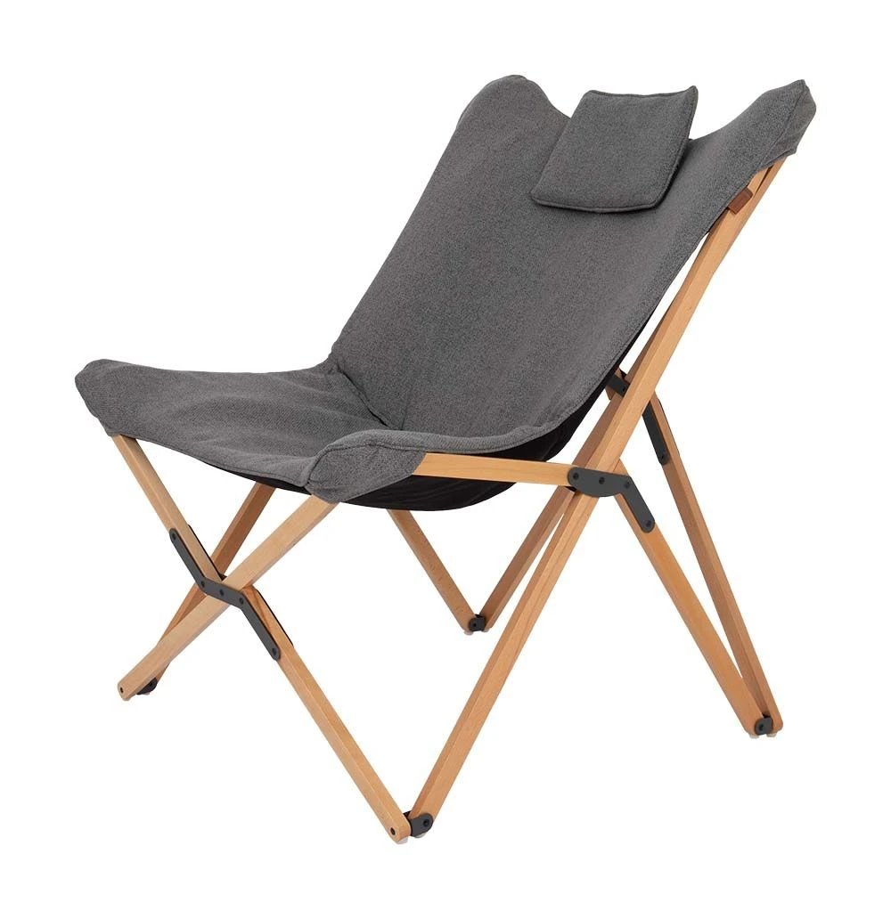 Bo-Camp Urban Outdoor Wembley L Nika Vouwstoel - Grey 5 Bo-Camp Urban Outdoor Wembley L Nika Vouwstoel - Grey - Afbeelding 3