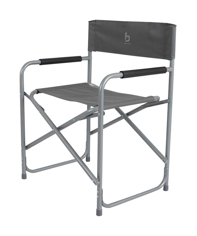 Bo-Camp Staal Grijze Regisseursstoel 5 Bo-Camp Staal Grijze Regisseursstoel - Afbeelding 3