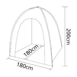 Bo-Camp Medium Opbergtent -Bo-Camp 66477123382ce6.56450931