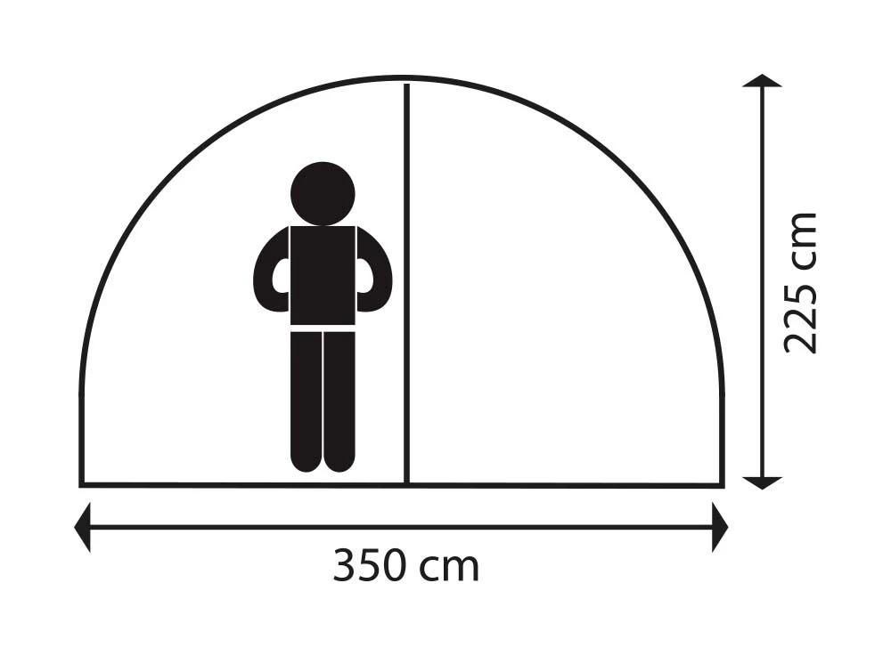 Bo-Camp Industrial Yurt Tent 6 Bo-Camp Industrial Yurt Tent - Afbeelding 4