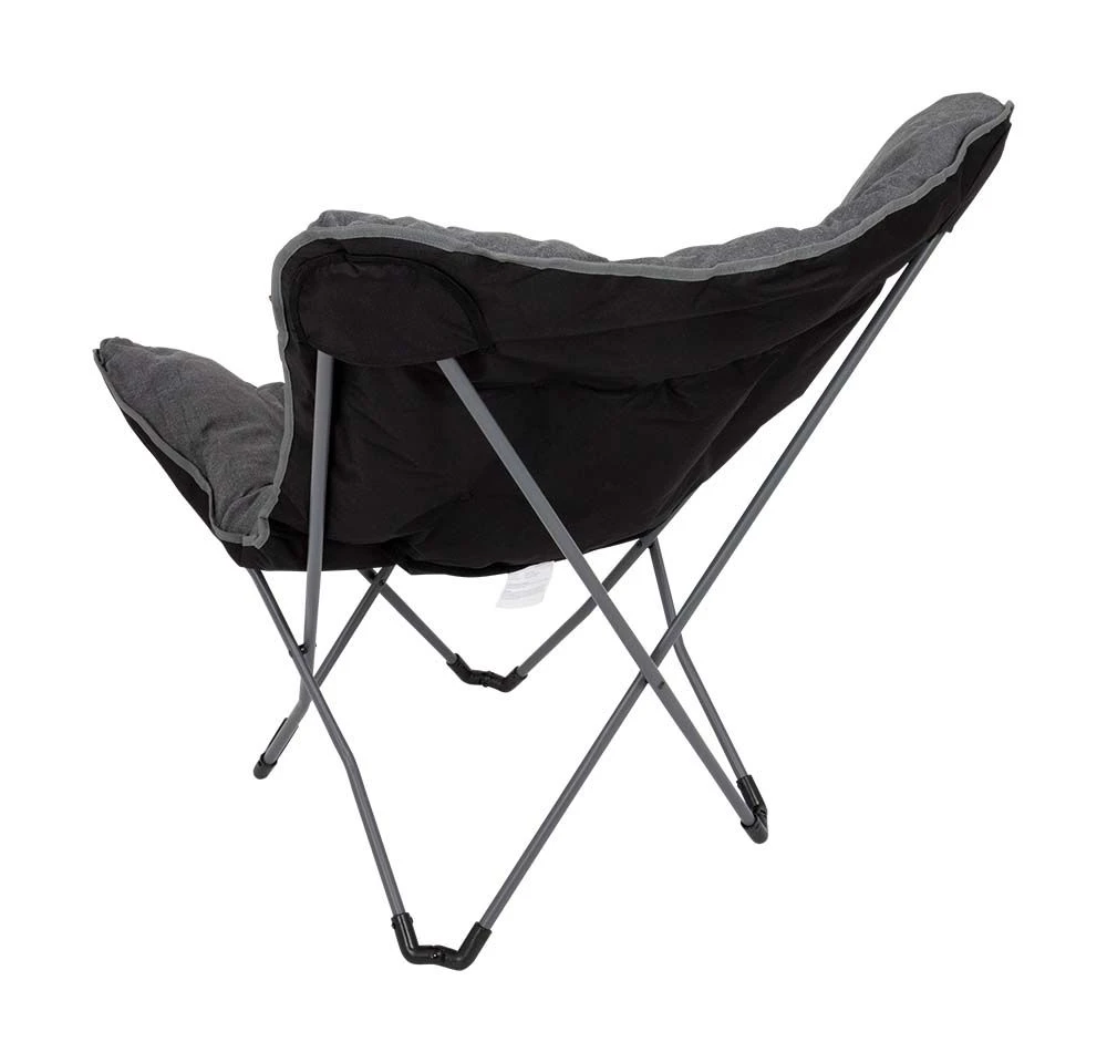 Bo-Camp Urban Outdoor Redbrigde L Vlinderstoel - Grey 6 Bo-Camp Urban Outdoor Redbrigde L Vlinderstoel - Grey - Afbeelding 4