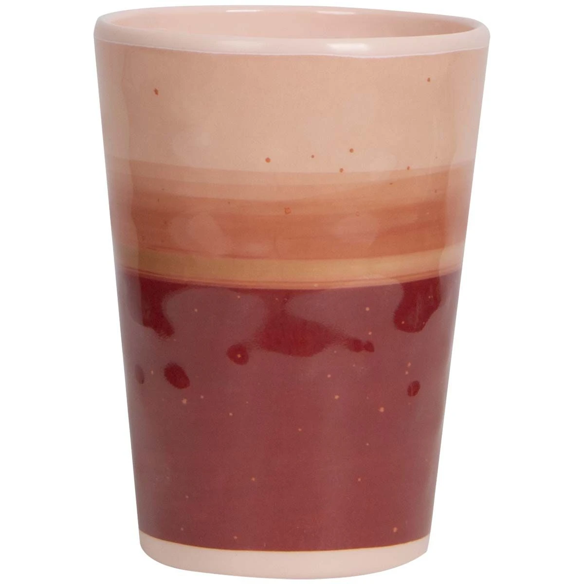 Bo-Camp Halo Set Van 4 Melamine Bekers - Terra 5 Bo-Camp Halo Set Van 4 Melamine Bekers - Terra - Afbeelding 3