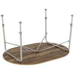 Bo-Camp Feather Oval 130 X 90 Tafel -Bo-Camp 85669bf19062a8a7