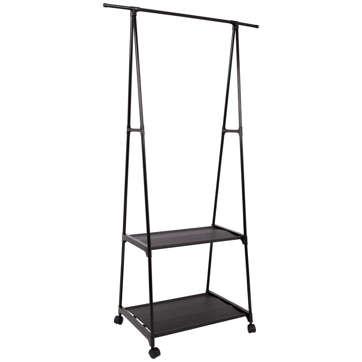 Bo-Camp Spirit Metalen Kledingrek - Black 4 Bo-Camp Spirit Metalen Kledingrek - Black - Afbeelding 2