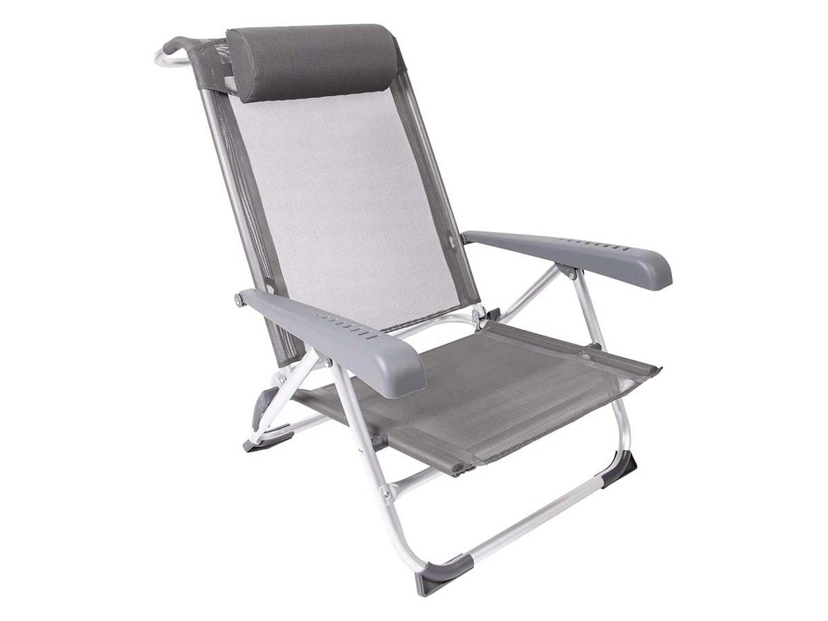 Bo-Camp Saint-Tropez Grey Strandstoel 3 Bo-Camp Saint-Tropez Grey Strandstoel