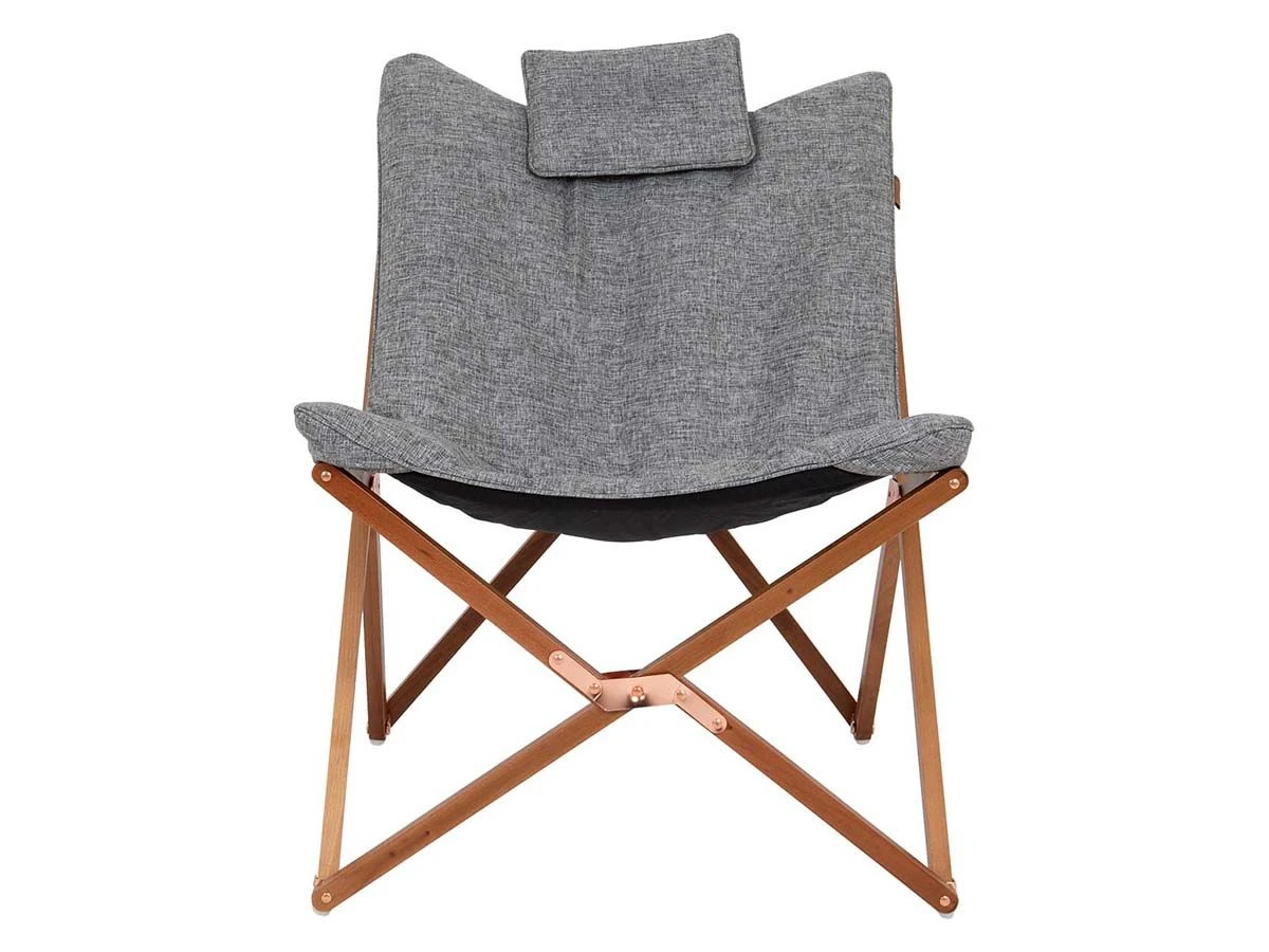 Bo-Camp Urban Outdoor Bloomsbury M Grey Vouwstoel 4 Bo-Camp Urban Outdoor Bloomsbury M Grey Vouwstoel - Afbeelding 2