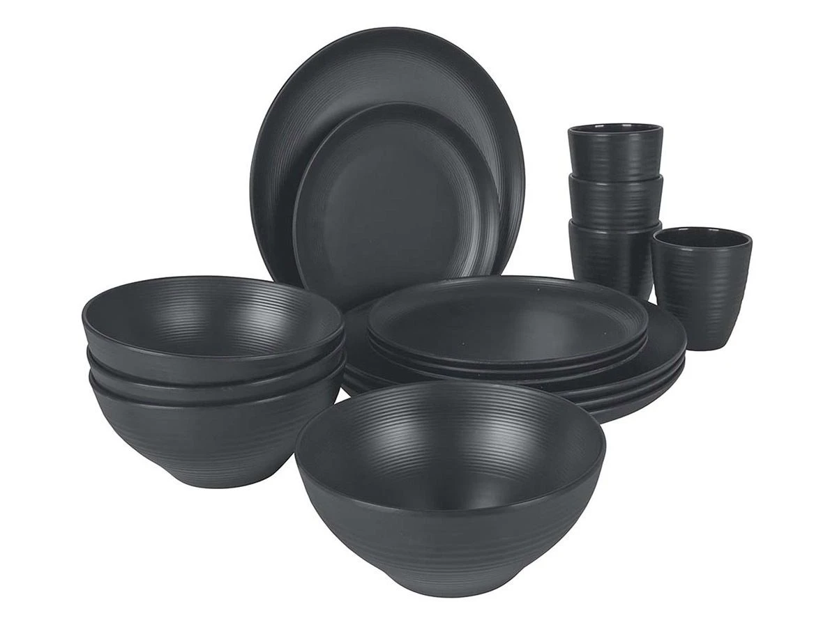 Bo-Camp Industrial Orville 16-delig Serviesset - Anthracite 3 Bo-Camp Industrial Orville 16-delig Serviesset - Anthracite