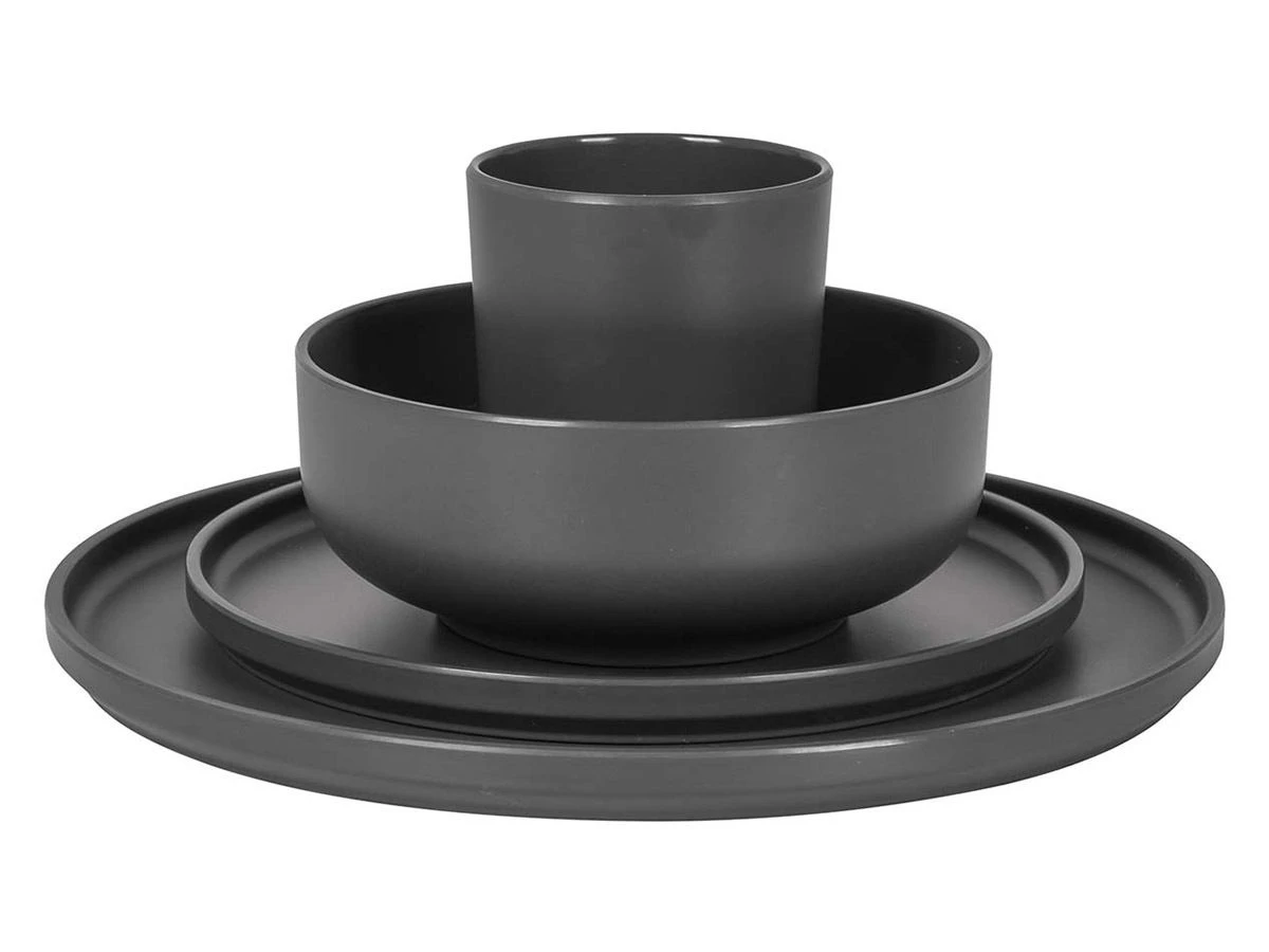 Bo-Camp Industrial Patom 16-delig Serviesset - Anthracite 6 Bo-Camp Industrial Patom 16-delig Serviesset - Anthracite - Afbeelding 4