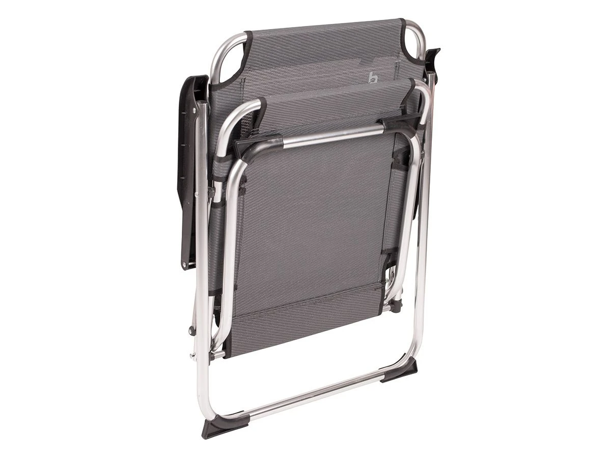 Bo-Camp Copa Rio Comfort Deluxe XXL Klapstoel - Grey 6 Bo-Camp Copa Rio Comfort Deluxe XXL Klapstoel - Grey - Afbeelding 4