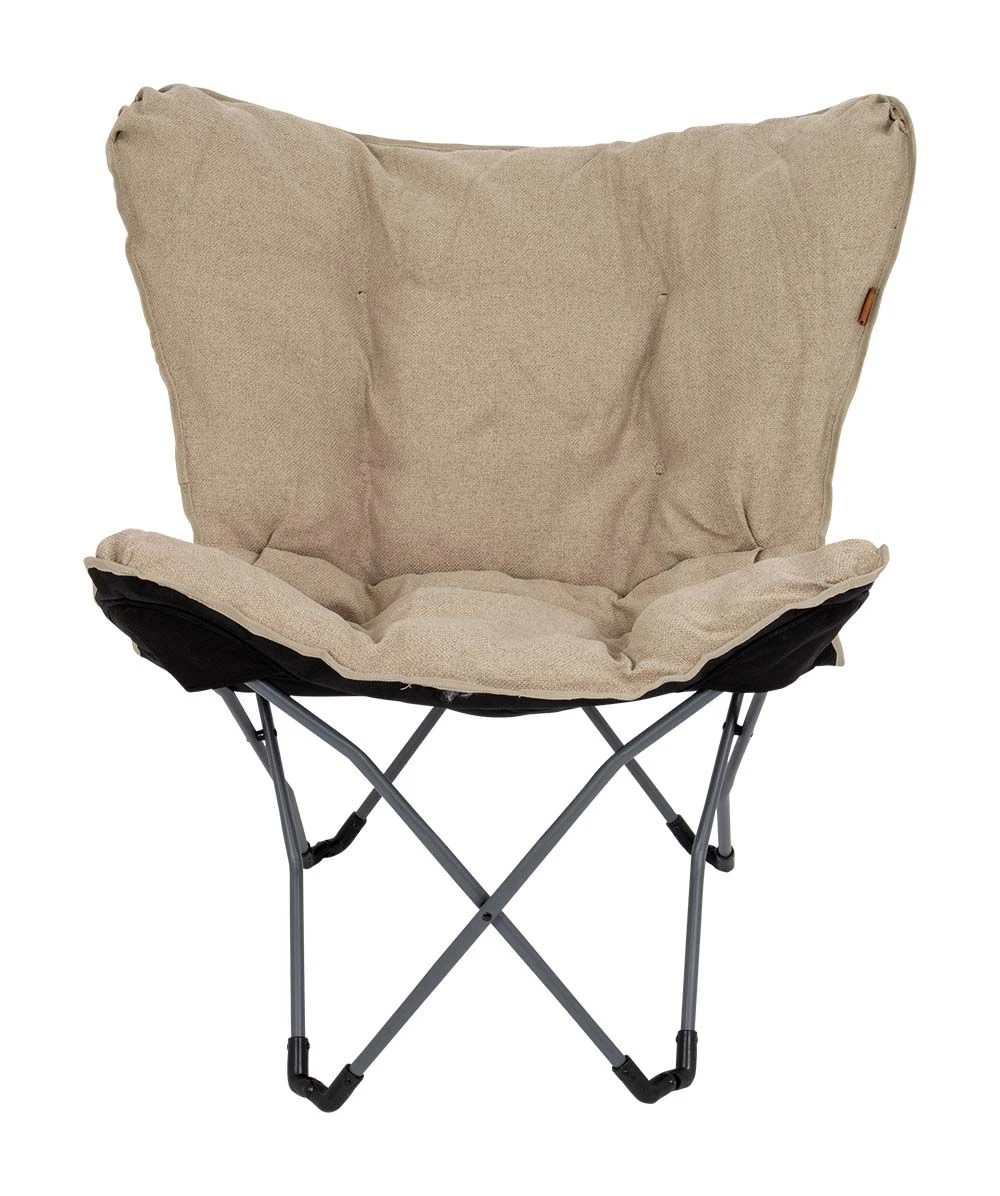 Bo-Camp Urban Outdoor Grainger L Vlinderstoel - Beige 4 Bo-Camp Urban Outdoor Grainger L Vlinderstoel - Beige - Afbeelding 2