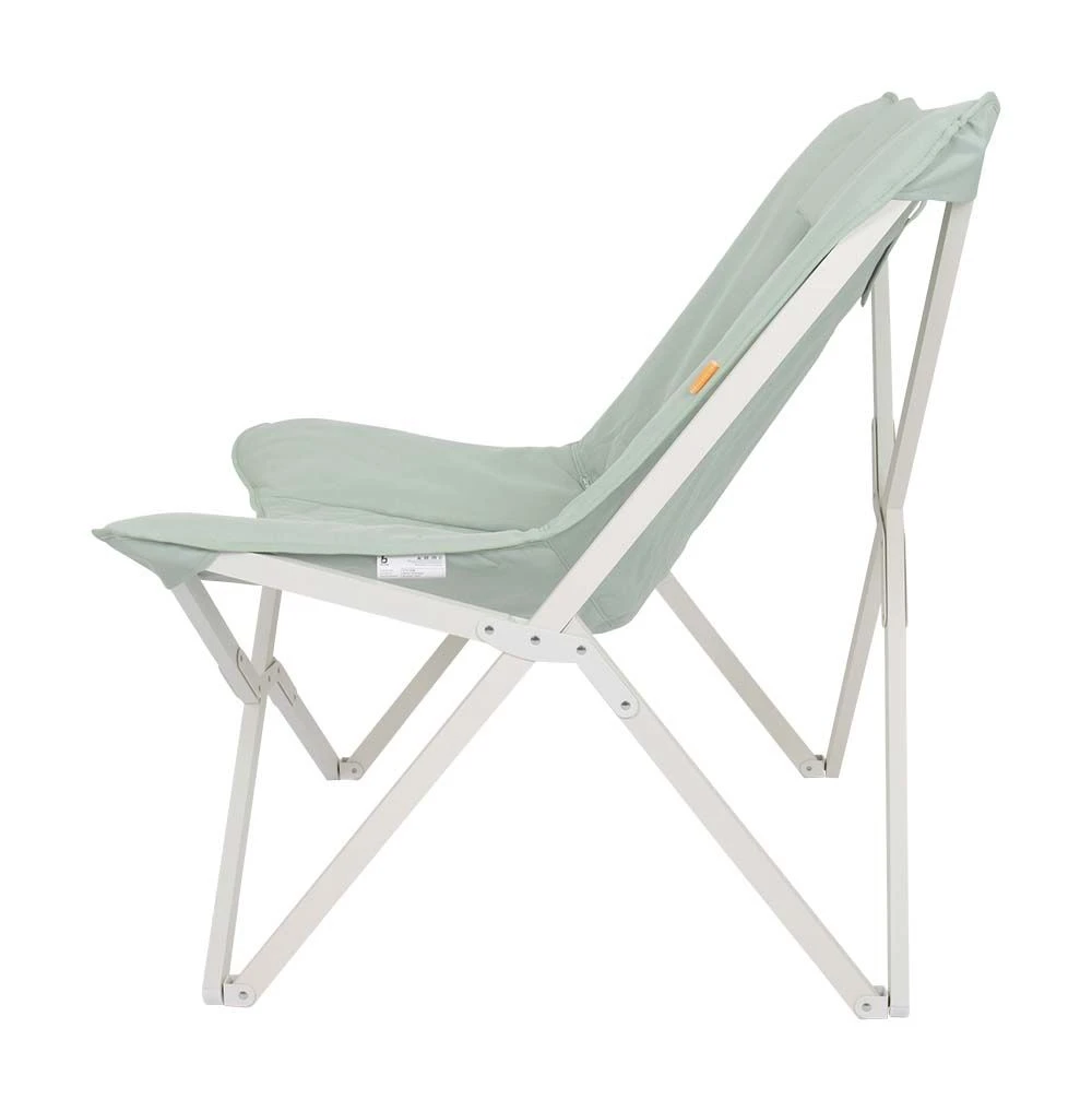 Bo-Camp Pastel Collection Gordes Relaxstoel - Green 6 Bo-Camp Pastel Collection Gordes Relaxstoel - Green - Afbeelding 4