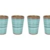 Bo-Camp Halo Set Van 4 Melamine Bekers - Aqua