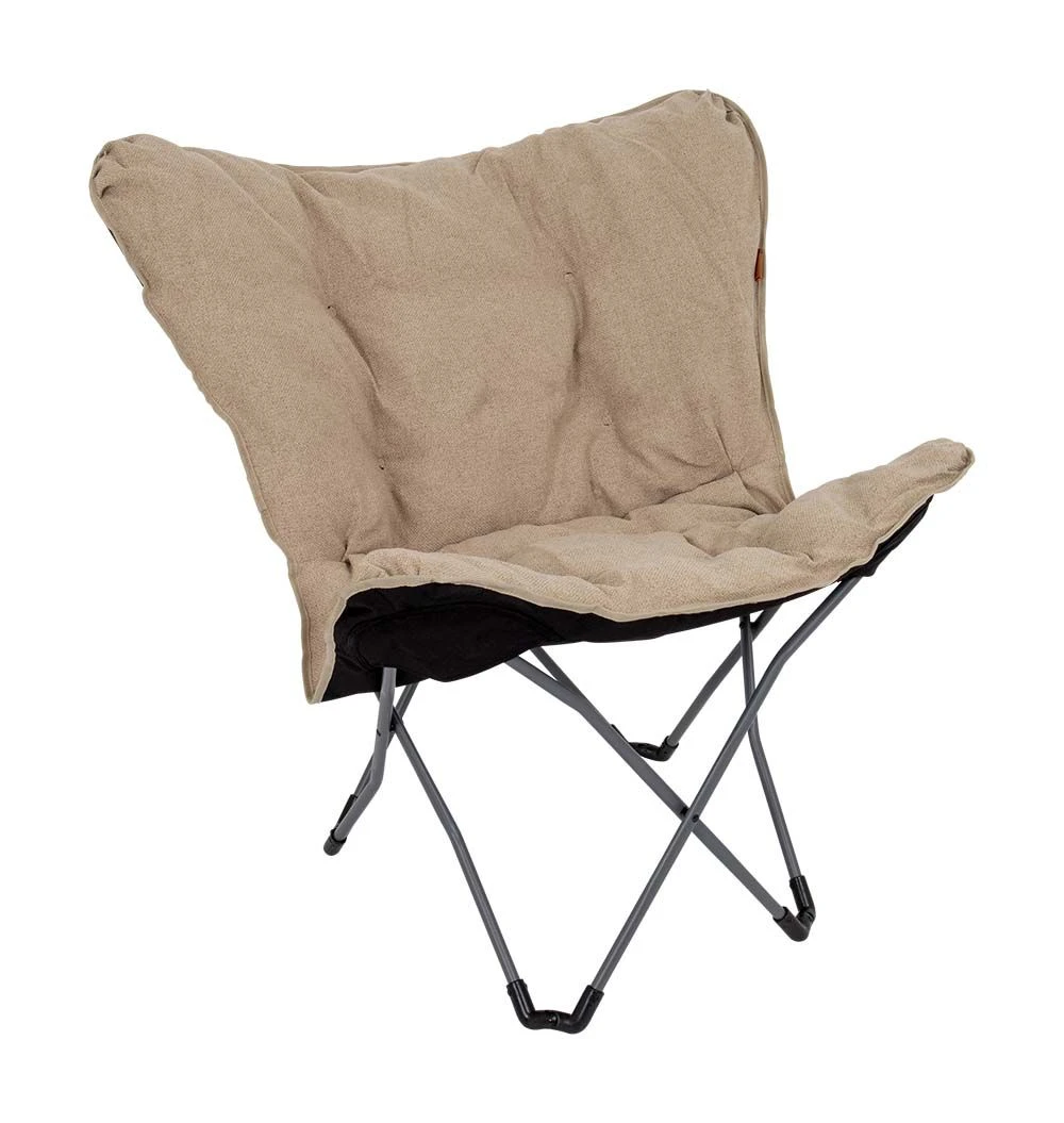 Bo-Camp Urban Outdoor Grainger L Vlinderstoel - Beige 3 Bo-Camp Urban Outdoor Grainger L Vlinderstoel - Beige