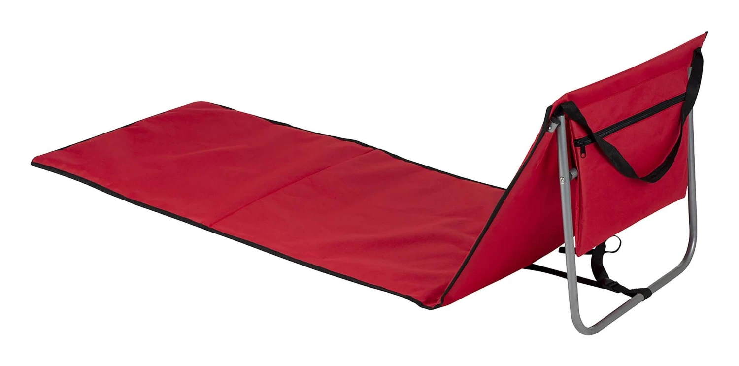 Bo-Camp Lota Strandmat - Red 5 Bo-Camp Lota Strandmat - Red - Afbeelding 3