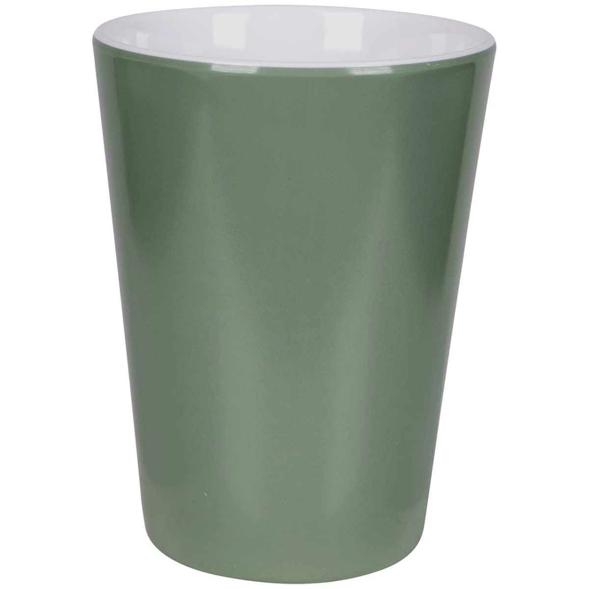 Bo-Camp Two-Tone Set Van 4 Melamine Bekers - Green 4 Bo-Camp Two-Tone Set Van 4 Melamine Bekers - Green - Afbeelding 2